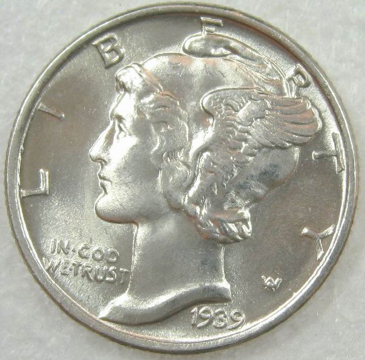 1939-Mercury-Dime