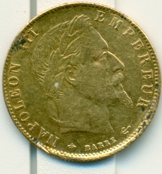 2--5-Francs--Coins---1859-And-1866