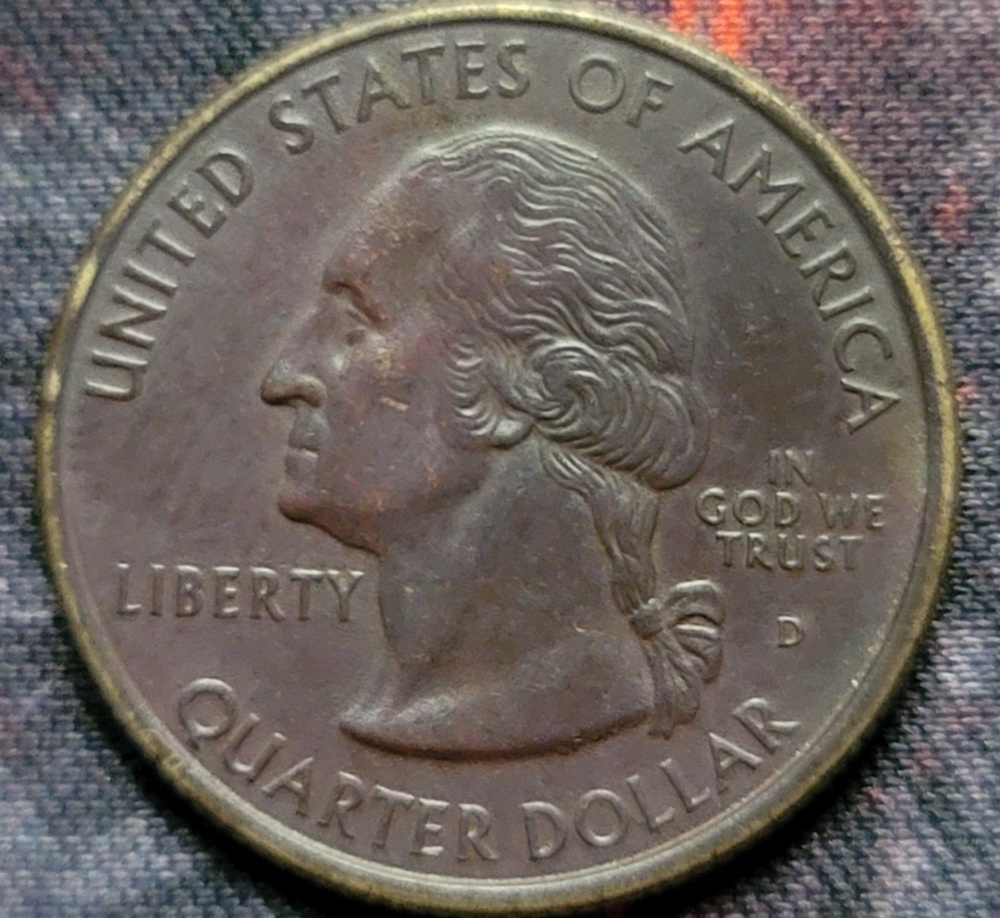 1999-D-Pennsylvania-Quarter-Missing-Clad-Layer-OBV-And-Rev?