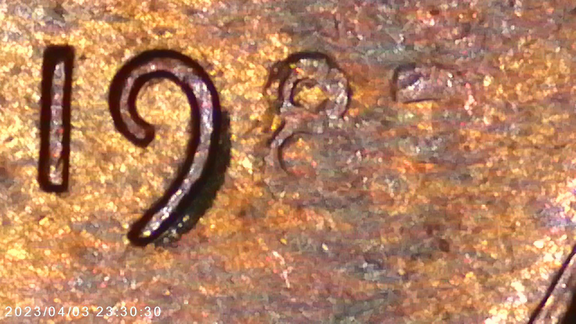 1983-Lincoln-Cent---Grease-Error-And-Cracked-Die?
