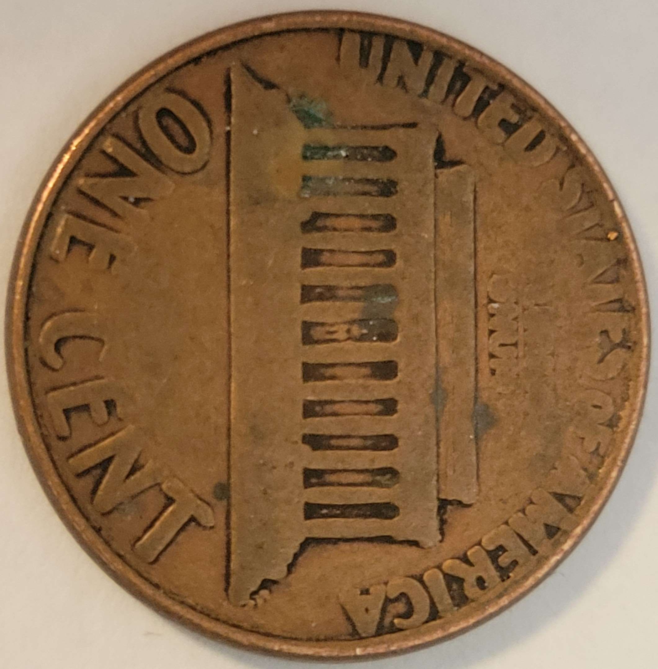 1971-D-Lincoln-Memorial-Cent---Massive-Greaser