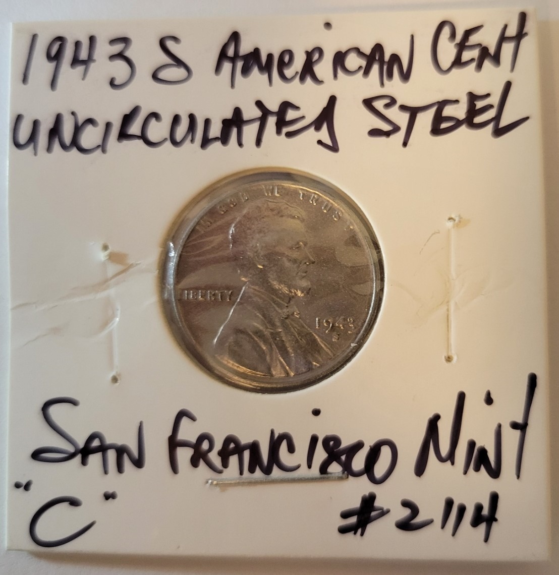1943-Steel-Lincoln-Cents---Replated?