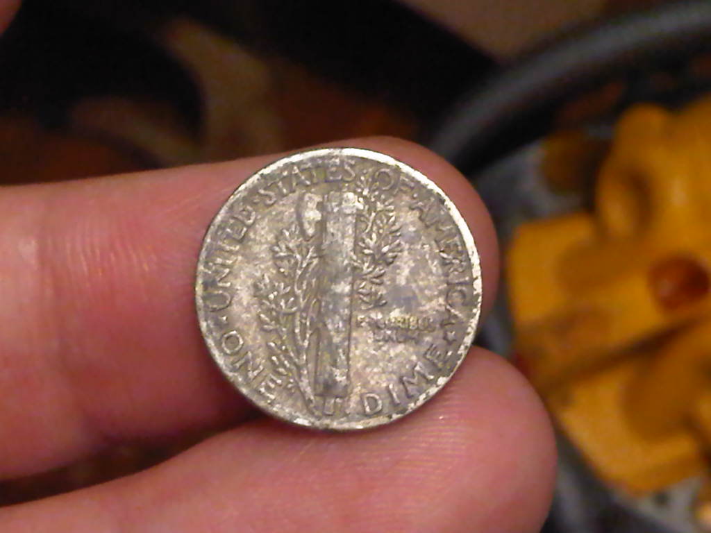 Best-Way-To-Clean-This-Merc-Dime?