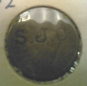 1892-Indian-Head-Stamped-S.j.c.