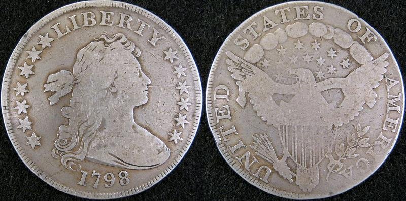 Draped-Bust---Heraldic-Eagle-Reverse