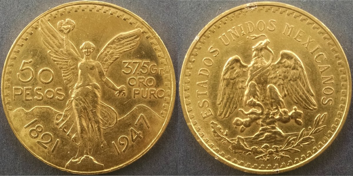 Mexico-1821-1947-50-Pesos