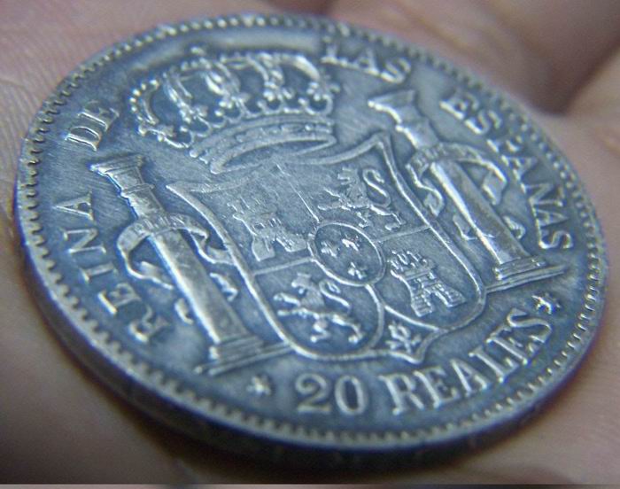 Spanish-Pillar-1850-20-Reales