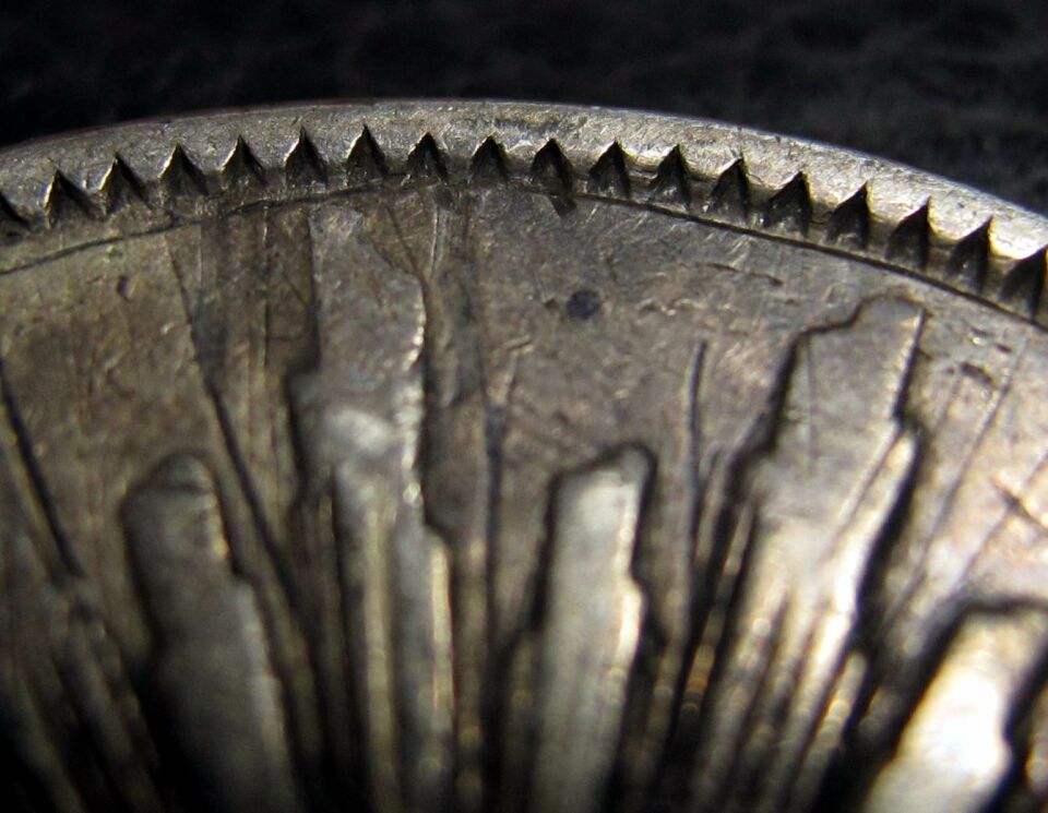 Interesting-1843zsom-Cap-&-Rays,-Scratches-Before-Striking?