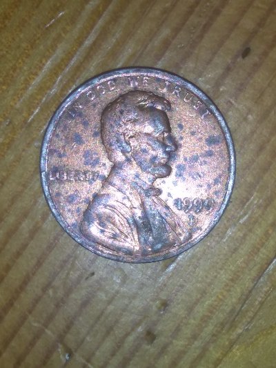1999-Lincoln-Cent-With-Silver-Rim-Please-Help-Identify