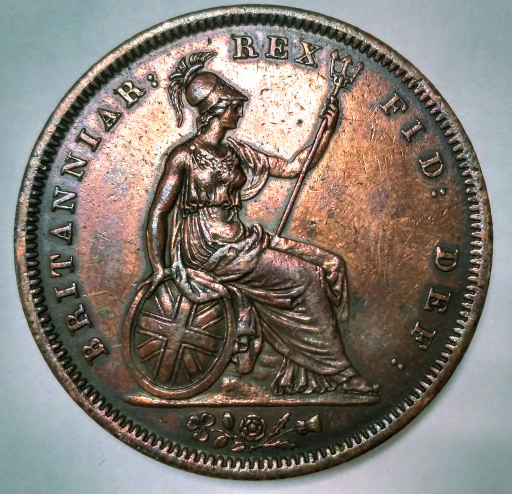 1826-George-IV-Penny-For-Grading
