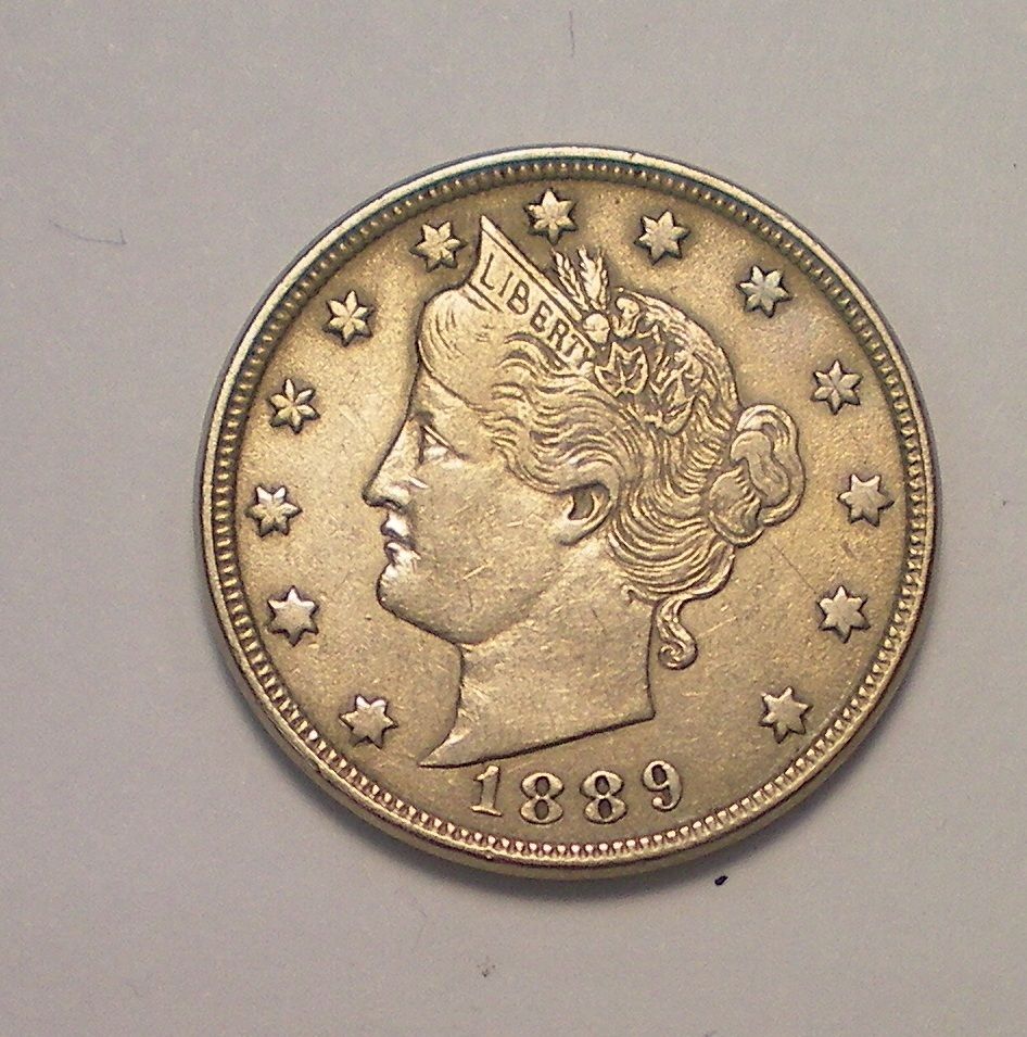 1889-5-Cent-Piece--Is-This-Cleaned?