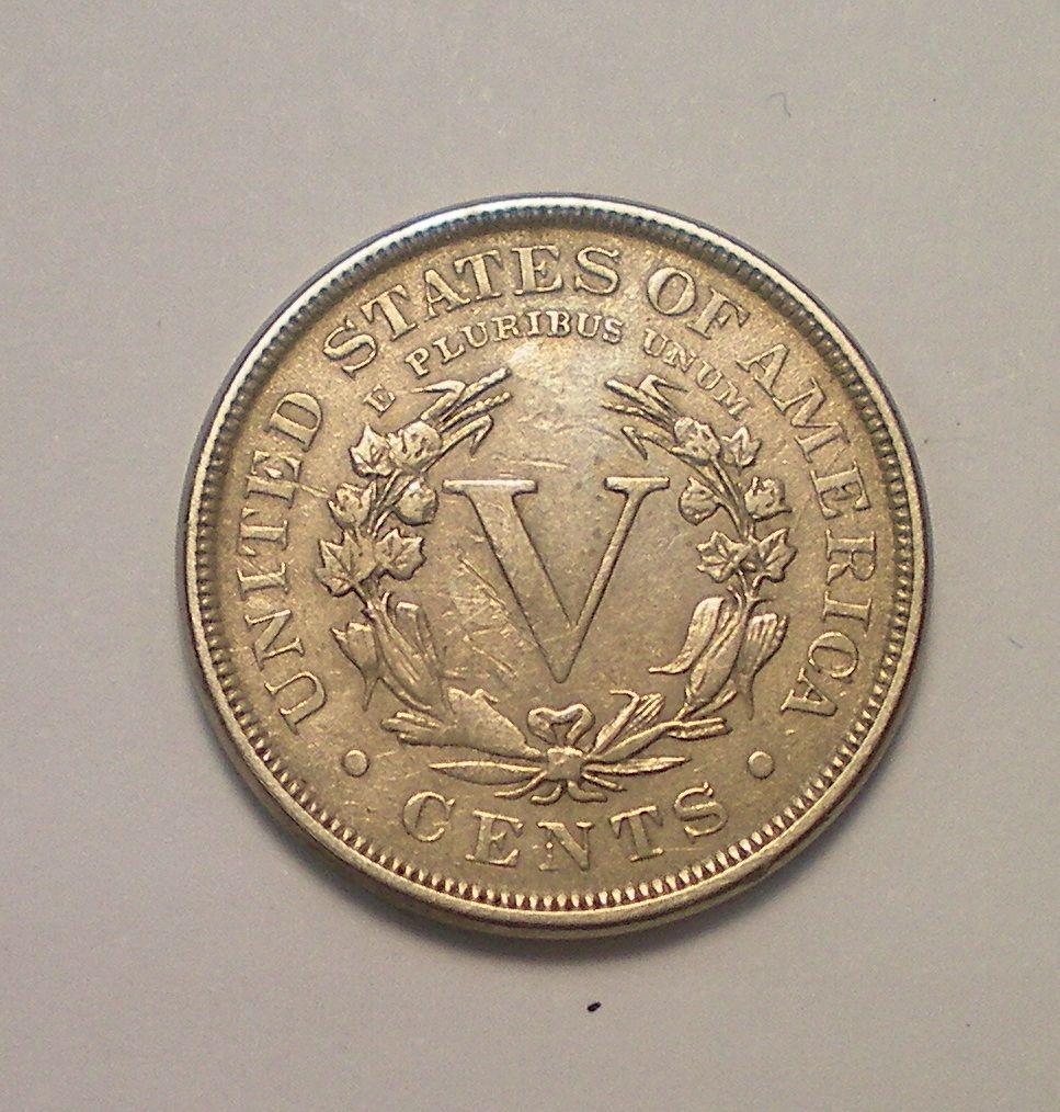 1889-5-Cent-Piece--Is-This-Cleaned?