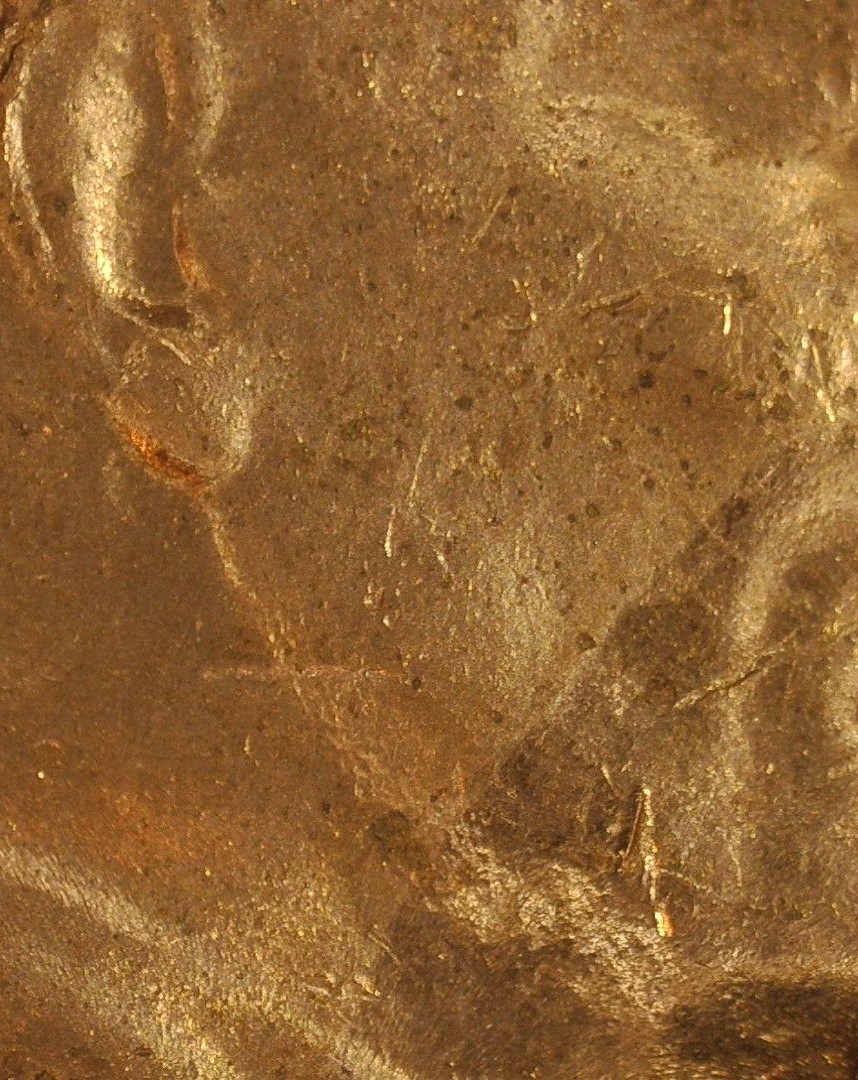 1966-Wheat-Cent-With-Die-Crack-And-?
