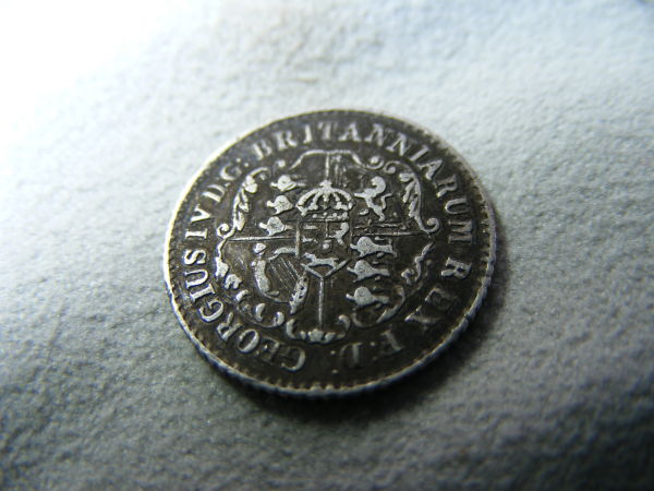 1822-Coloniar-Britain-Monet-Coin-|-Anchor-Money-1/16-Dollar