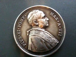 Trio-Of-Pius-Xi-Medals