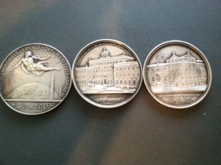 Trio-Of-Pius-Xi-Medals
