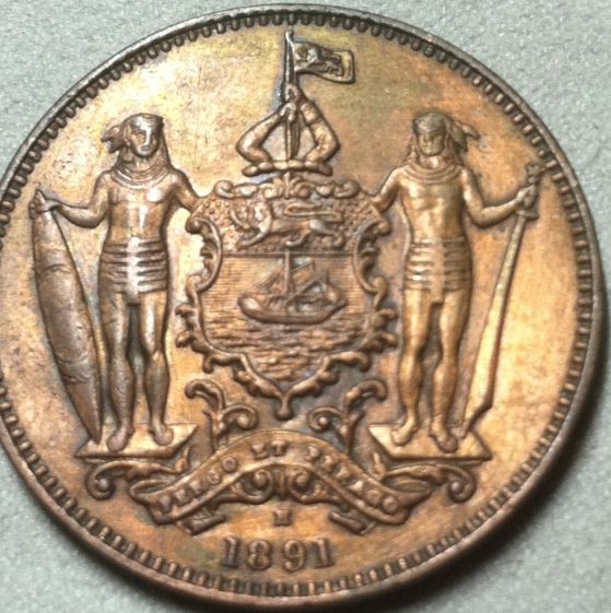 1767A-12-Deniers-And-1891-Borneo-Cent-AU