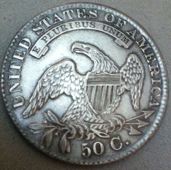 1834-Bust-Half-W/Clear-Doubling