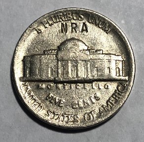 N-R-A-Engraved-On-1973-Nickel