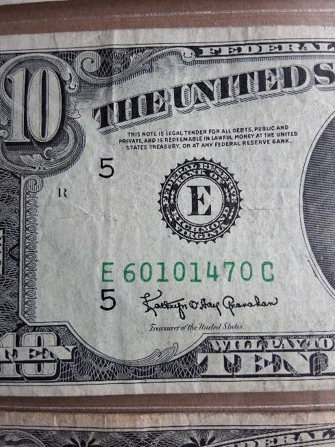 1963-20-Dollar-Bill,-1950-D-Ten-And-Five,-Need-Help-With-Grading-And-Mintage-And-Plate-Rarity,