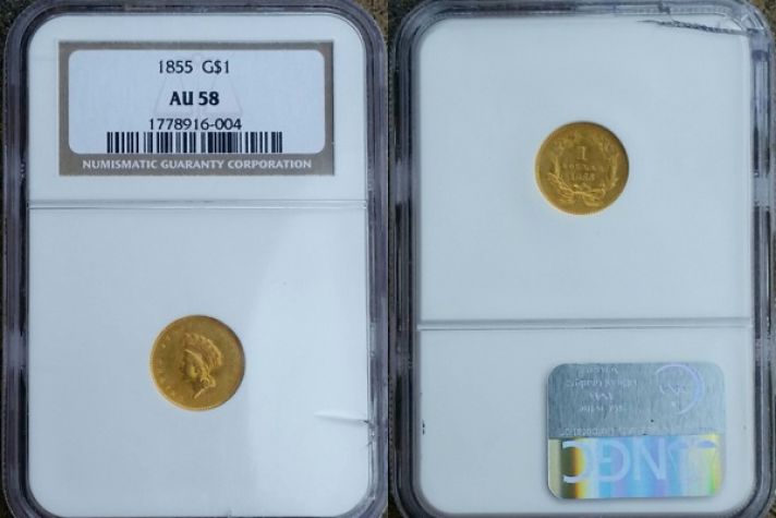 1855-Type-2-Gold-Dollar-NGC