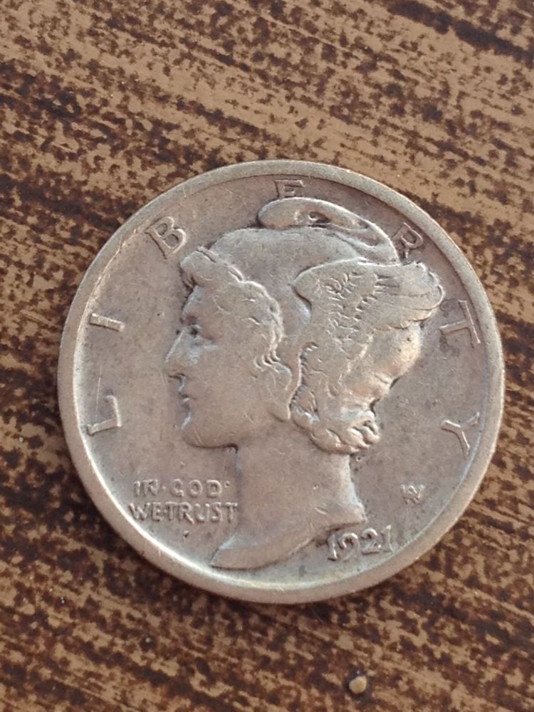 1921-Mercury-Dime-For-Grading