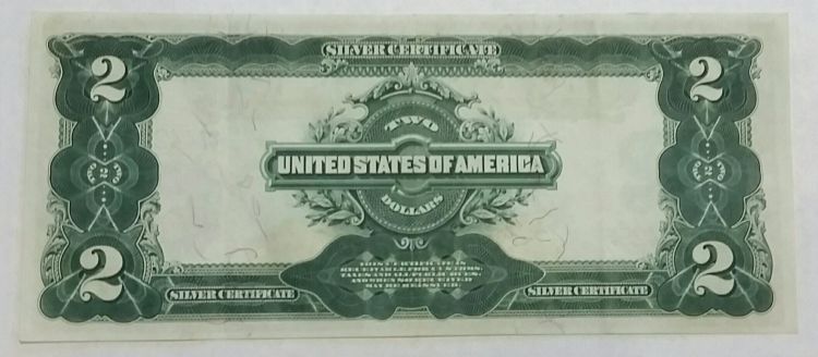 1899-$2-Mini-Porthole-Silver-Certificate-Lyons-Roberts