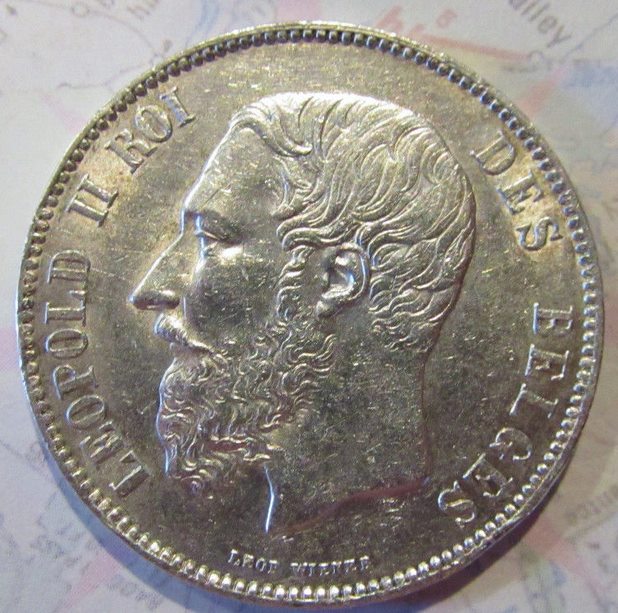 Belgium-5-Francs-1871