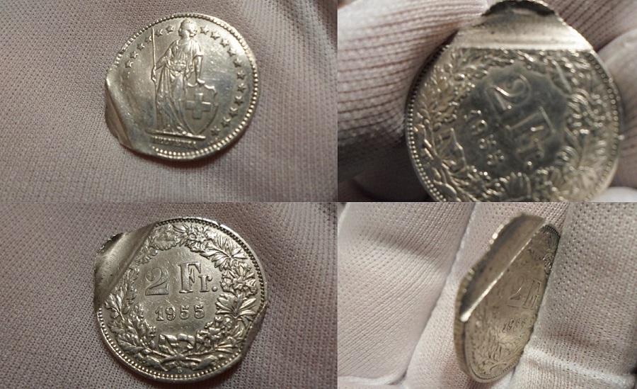 Switzerland-2-Franks-1955