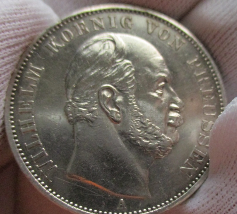 Germany---Prussia-Taler-1871,-Authentic?