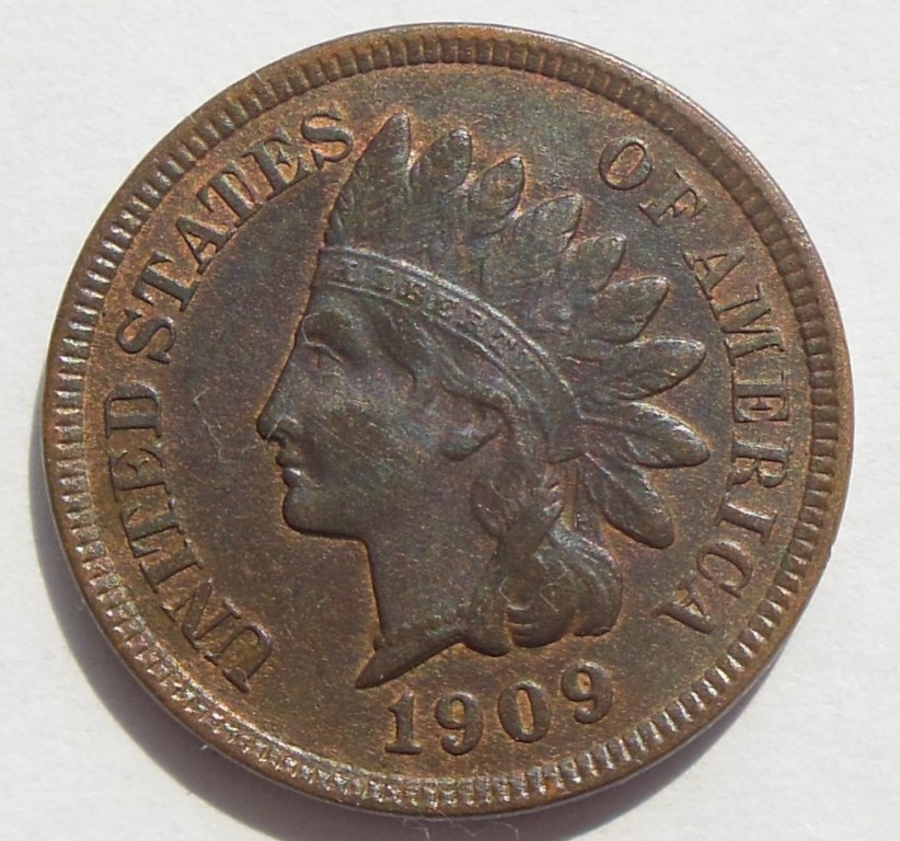 Indian-Head-1-Cent-1909-For-Grading