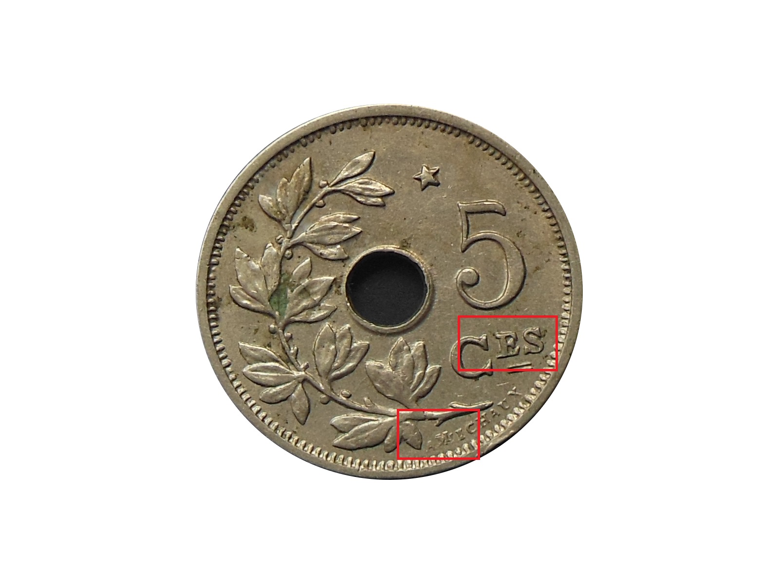 5-Centimes-1932-Belgium-Error-/-DDO-?