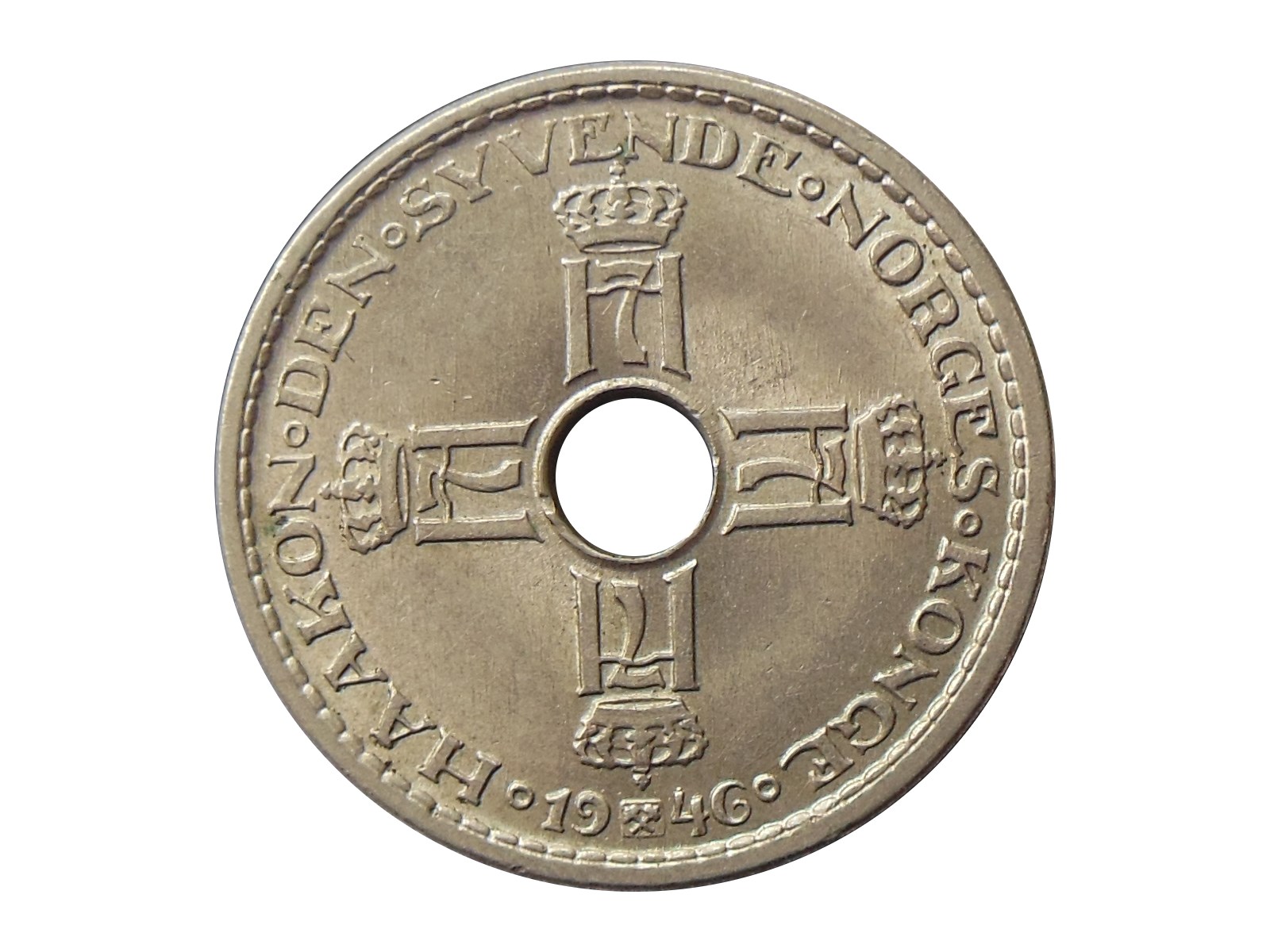 Norway-1-Krone-1946-For-Grading