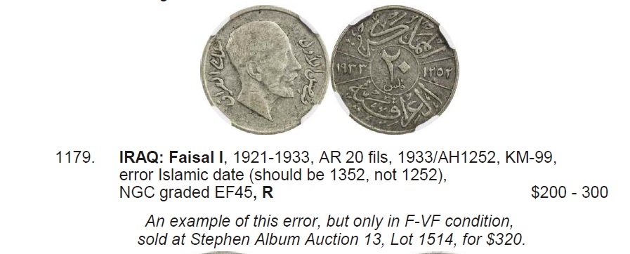 Iraq-20-Fils-1933---Condition-/-Value-?