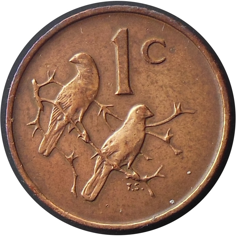 1-Cent-1966-Suid---Afrika-1966-With-