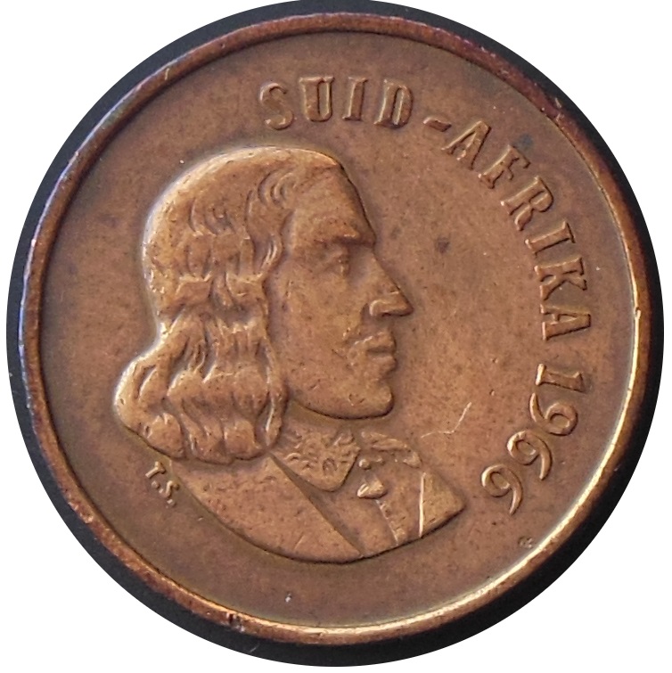 1-Cent-1966-Suid---Afrika-1966-With-
