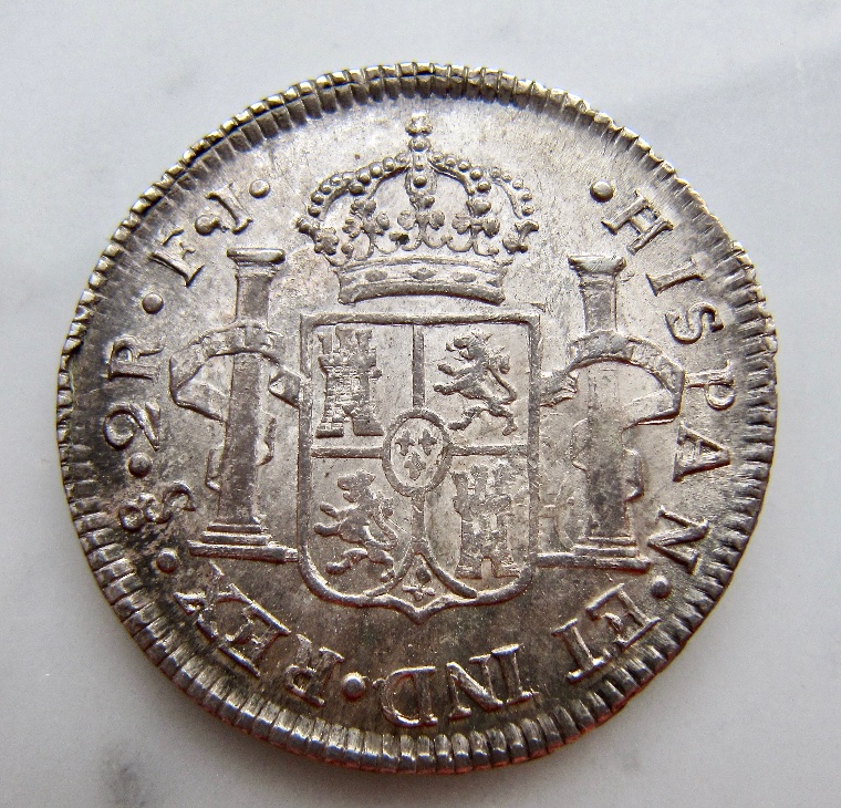 Chile-1806-2-Reales-Or-Not