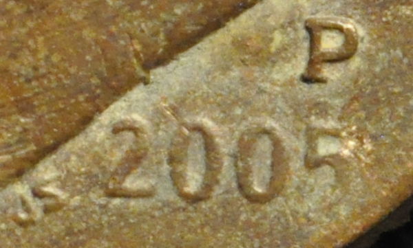 2005-P-Dime.--Missing-Cupronickel-Outer-Layers?