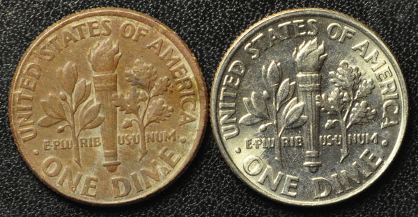 2005-P-Dime.--Missing-Cupronickel-Outer-Layers?