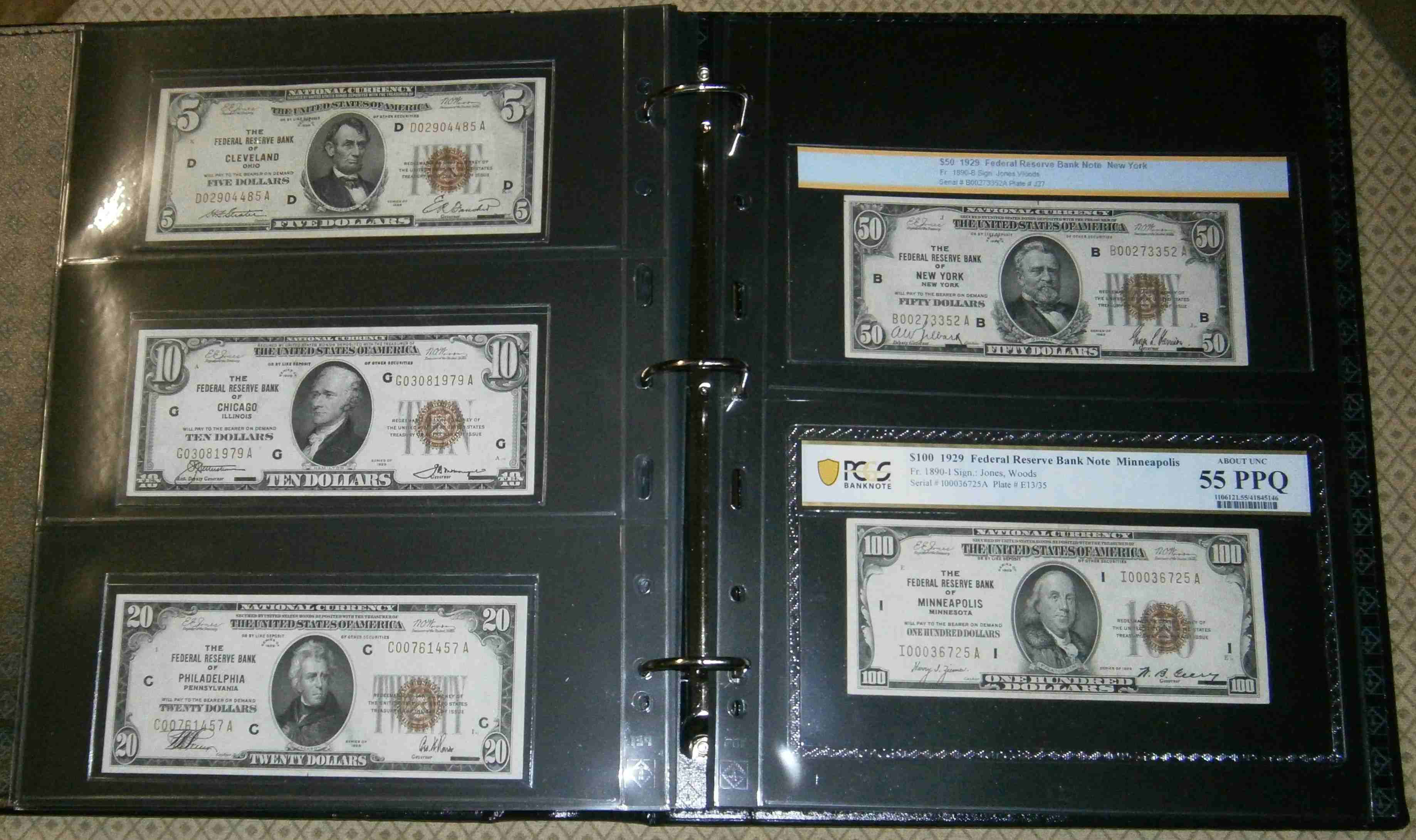 Federal-Reserve-Bank-Note-Set-Almost-Complete.