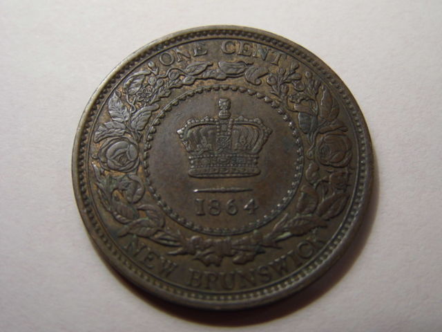 New-Brunswick-Cent-E/F-Variety-1864