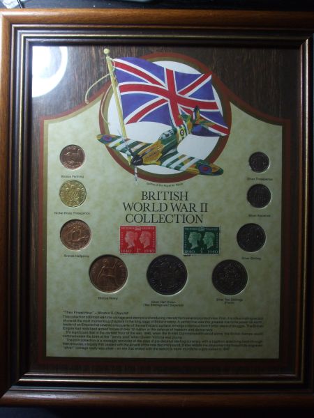 British-World-War-II-Set-Of-Coins-,,,,-Value?