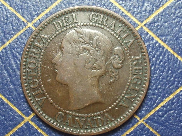 1858--Canada-Large-Cent-And-Its's-Varieties