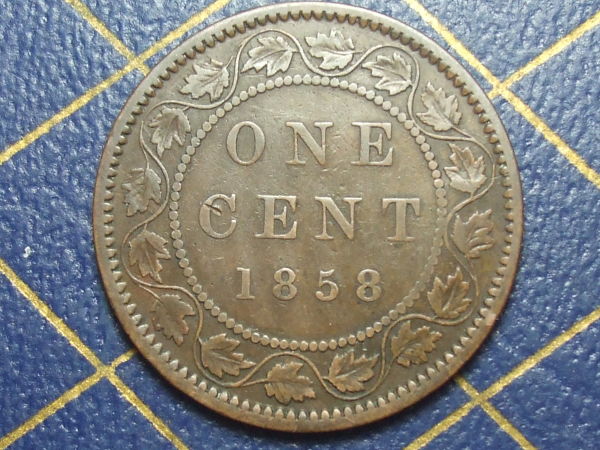 1858--Canada-Large-Cent-And-Its's-Varieties