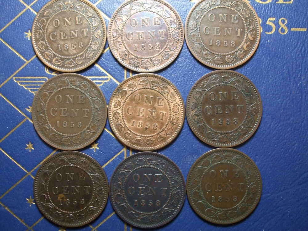 Full-Roll-Of-50---1858-Large-Cents