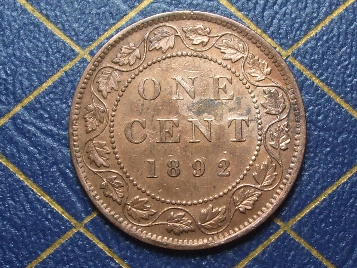 1892-Large-Cent-With-Aound-The-Clock-Double-And-Tripling