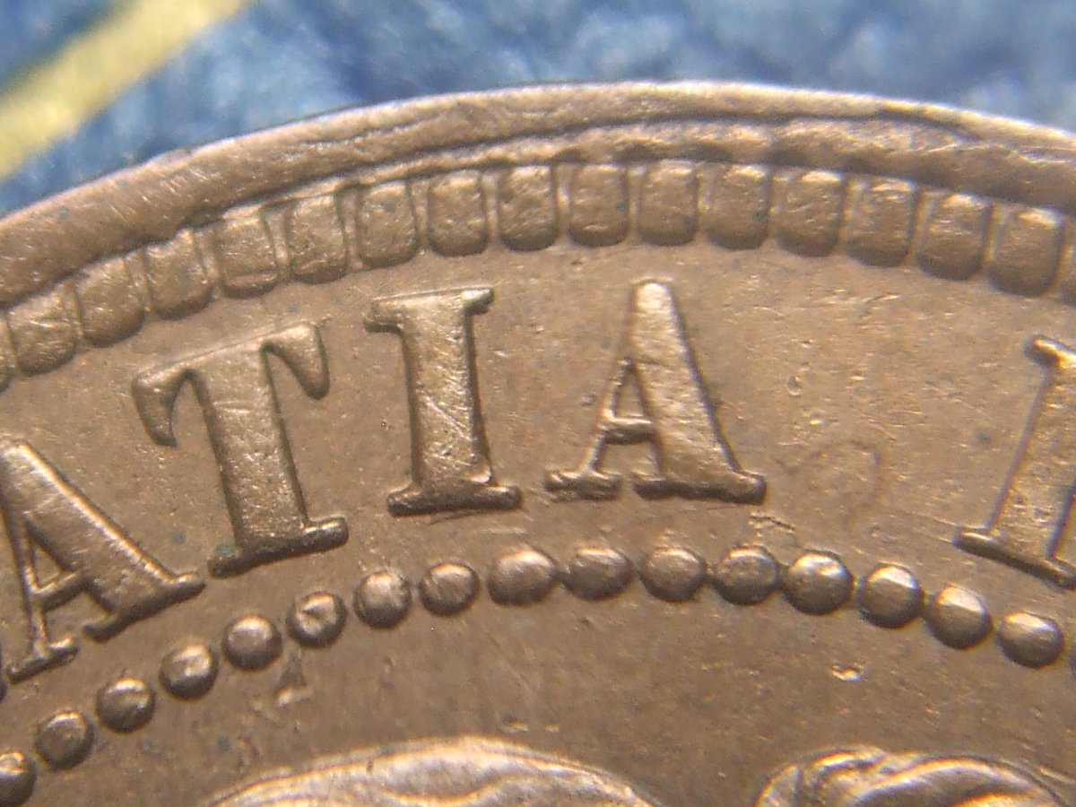 1892-Large-Cent-With-Aound-The-Clock-Double-And-Tripling