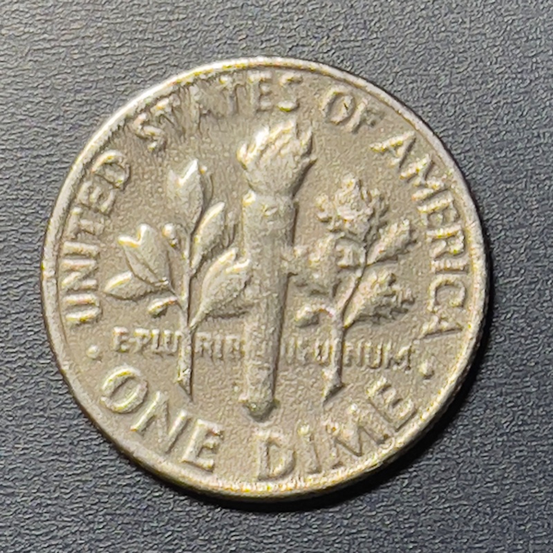 1979-Roosevelt-Dime-Drip-Finish/Melted?