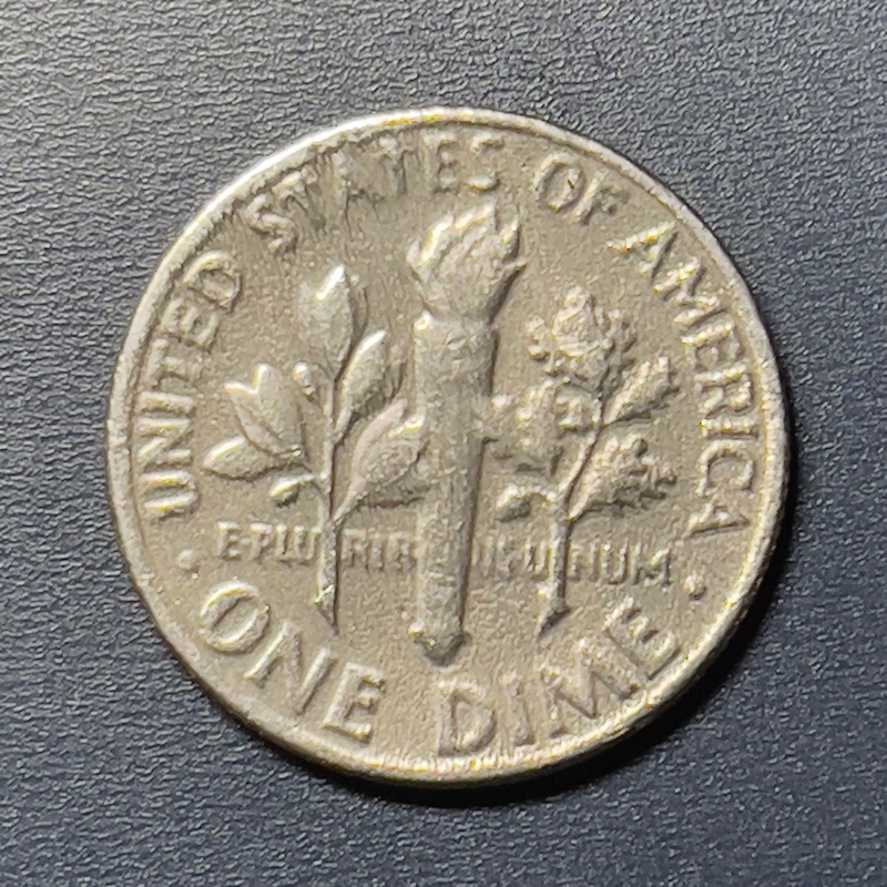 1979-Roosevelt-Dime-Drip-Finish/Melted?