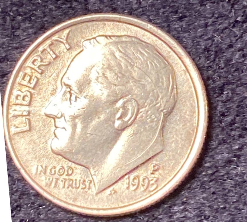 1993-P-Dime-With-Curved-Line
